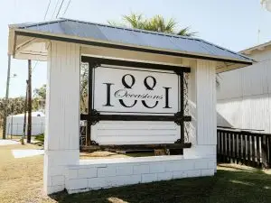 venue sign for 1881 Occasions in Hilliard, FL