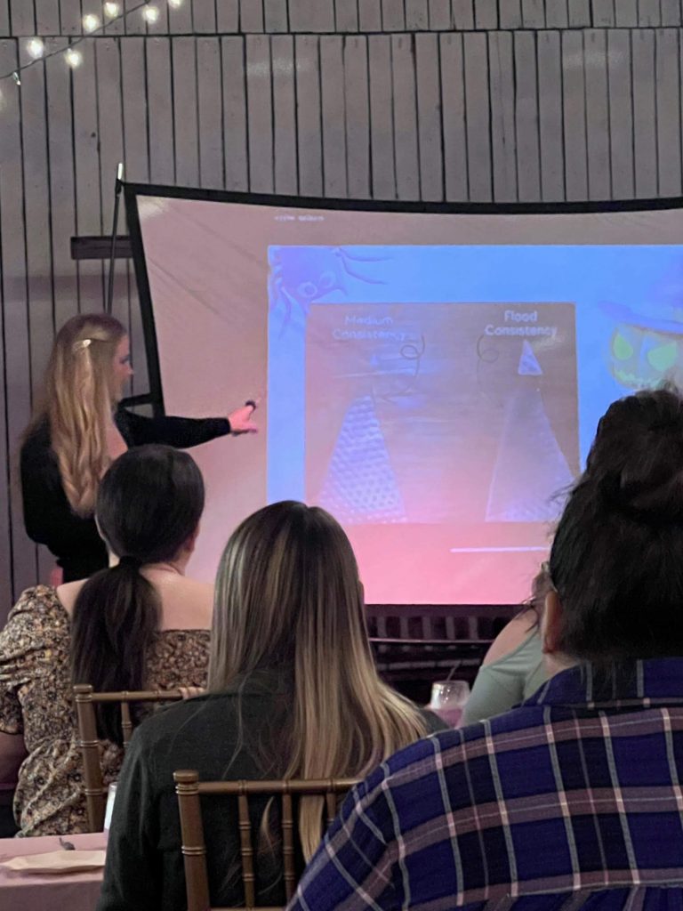 corporate event presentation at 1881 Occasions in Hilliard, FL